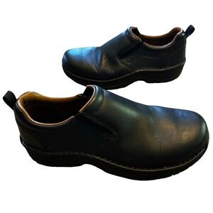 Red Wing Mens Black Leather Slip On Work Shoes Loafers Size 9